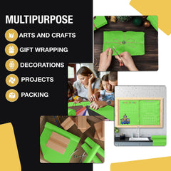 17.75 In. x 110 Ft. Lime Green Kraft Paper Roll