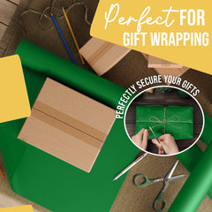 17.75 In. x 110 Ft. Emerald Green Kraft Paper Roll