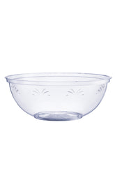 96 Oz. Clear Round Salad Bowl | 8 Count