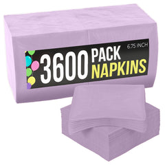 Lavender Luncheon Napkins | 3600 Pack