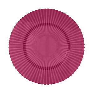 11 In. Mahogany Gemstone Plastic Plates | 40 Count