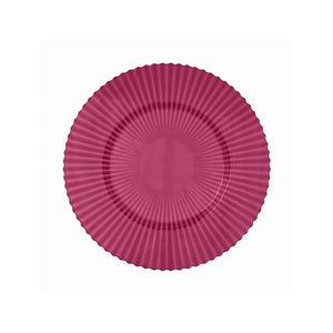 9 In. Mahogany Gemstone Plastic Plates | 40 Count