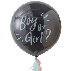 Ginger Ray Boy or Girl? Gender Reveal Latex Balloon - Case of 30
