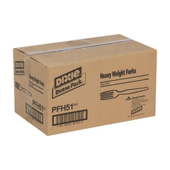Dixie® Heavy Weight Polypropylene Disposable Plastic Forks | 1000 Count