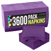 Purple Luncheon Napkins | 3600 Pack