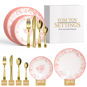 840 Piece Toile Combo Set | Serves 120 Guests