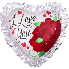 Heartfelt Love Foil Super Shape Balloon - 28-inch - Pack of 2