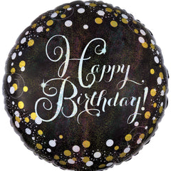 Sparkling Celebration Happy Birthday Foil Balloon - Case of 100