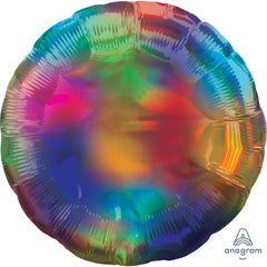 Iridescent Rainbow Foil Balloon - Pack of 2