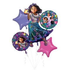 Disney Encanto Foil Balloon Bouquet - 5 Piece Set - Case of 24