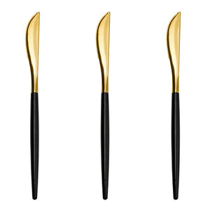 Trendables Knives Black/Gold | 40 Count