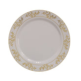 10.25 In. Gold Leaf Premium Plates | 40 Count
