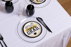 Service For 18 | Black Tie Grad Tableware Set (208pcs)