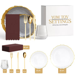 Service for 80 | Esther's Velvet & Vine