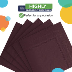 Brown Luncheon Napkins | 3600 Pack