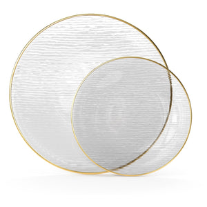 Clear Weave Plate Combo | 30 10-inch + 30 7-inch