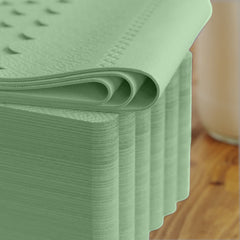3 Ply Pistachio Green Scalloped Dinner Napkins | 800 Count