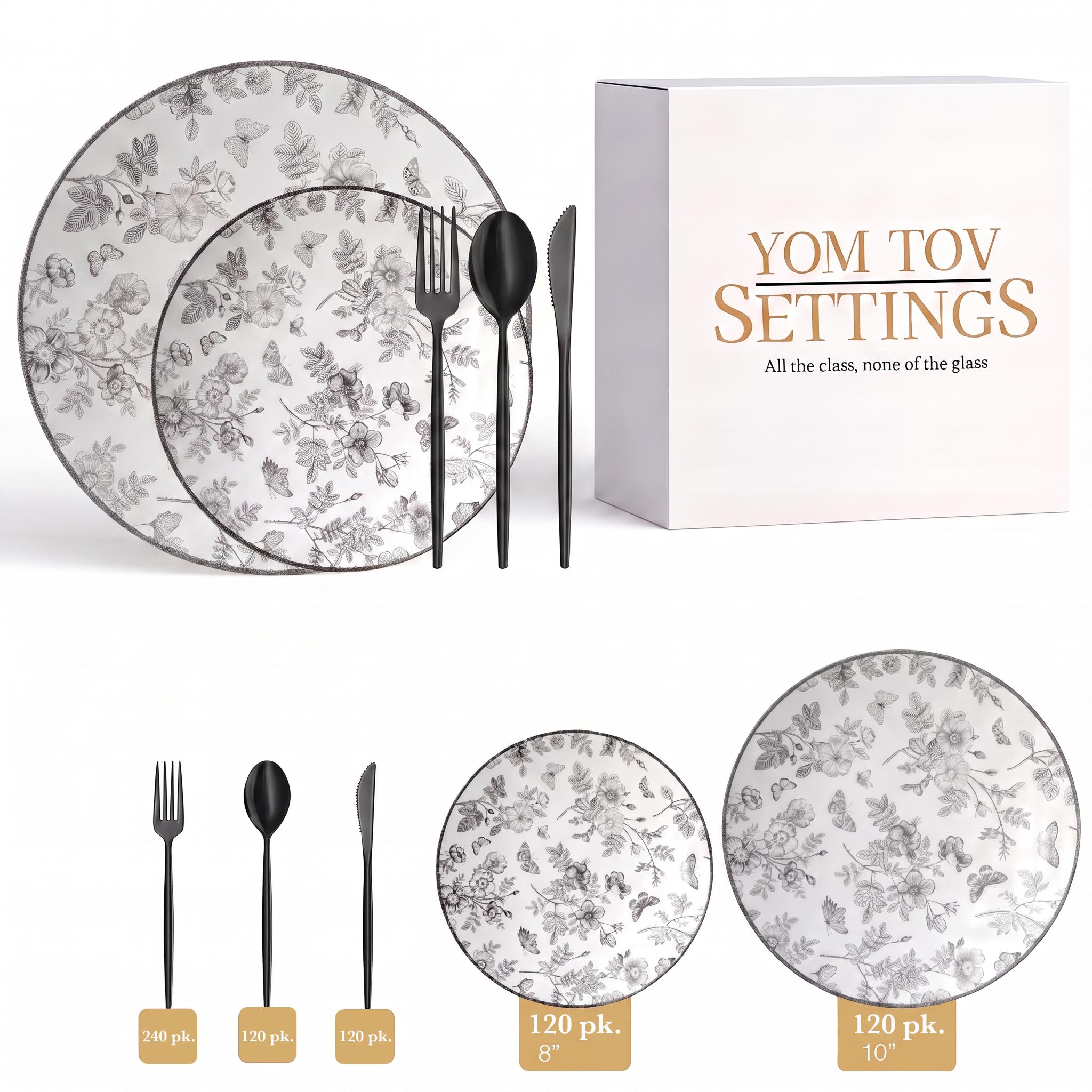 Classic Botanical Deluxe Set | Serves 120
