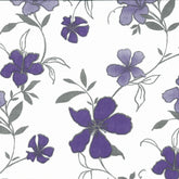 Lilac Flowers Printed Paper Napkins | 100 Count