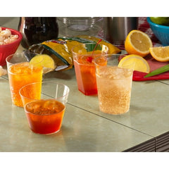 7 Oz. Clear Square Bottom Tumblers | 60 Count
