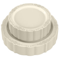 Ivory Victorian Combo Set | 160 10 In. + 160 7.5 In.