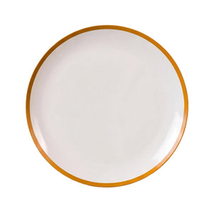 10 In. Pomegranate Design Plastic Plates | 40 Count