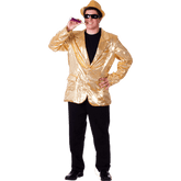 Gold Sequin Jacket - Adults