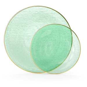 Green Weave Plate Combo | 30 10-inch + 30 7-inch