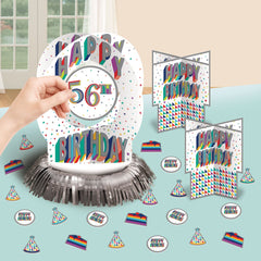 Here's to Your Birthday Table Decorating Kit, 51-pc - Case of 45