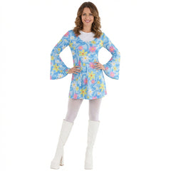 60s Mini Dress Costume - S/M