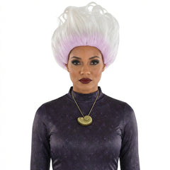 Disney The Little Mermaid Ursula Wig, White/Purple, One Size - Case of 10