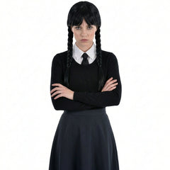 Adult The Addams Family Wednesday Wig, Standard - Case of 10