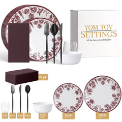 Service for 20 | Kippur & Candlelight | with Bowls & Cups