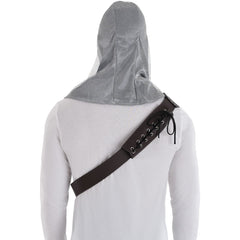 Medieval Knight Leather Sword Harness with Sheath, Black, One Size - Case of 2