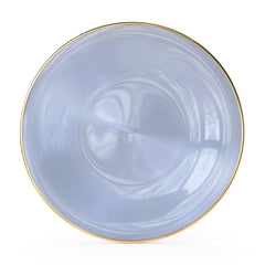 Blue Luster Plate Combo | 30 10-inch + 30 7-inch