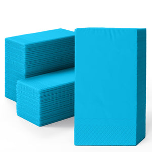 Turquoise Guest Towel Napkins | 80 Count