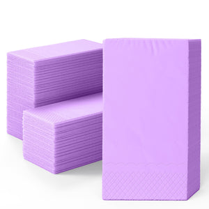 Lavender Guest Towel Napkins | 1920 Count