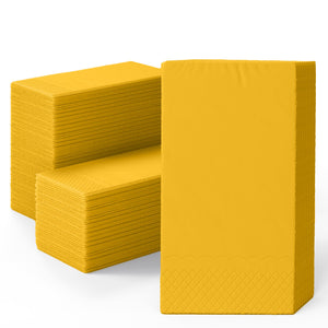 Yellow Guest Towel Napkins | 1920 Count