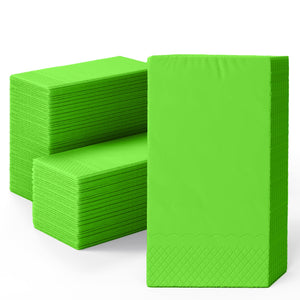 Lime Green Guest Towel Napkins | 1920 Count