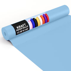 17.75 In. x 110 Ft. Light Blue Kraft Paper Roll