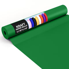 17.75 In. x 110 Ft. Emerald Green Kraft Paper Roll