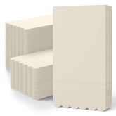 3 Ply Ivory Scalloped Dinner Napkins | 800 Count