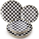 Earthtrends Checkered Paper Combo Set | 40 10 In. + 40 8 In.