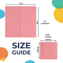 Pink Luncheon Napkins | 3600 Pack