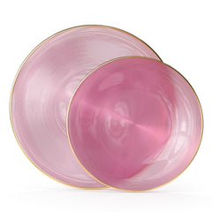 Pink Luster Plate Combo | 90 10-inch + 90 7-inch
