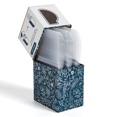 100 Clear Knives + Floral Caddy | 12 Pack