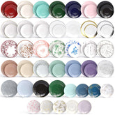 Sample Pack - Trendables Assorted Plates - 1 Large, 1 Small Each