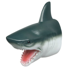 Shark Hand Puppet Favor, Grey, for Birthday/Party Favor - Pack of 2