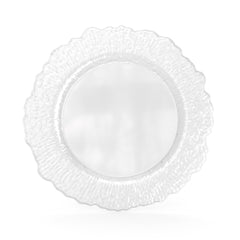 Clear Leaf Plate Combo | 30 10-inch + 30 7-inch