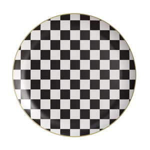 10 In. Earthtrends Checkerboard Paper Plates | 200 Count